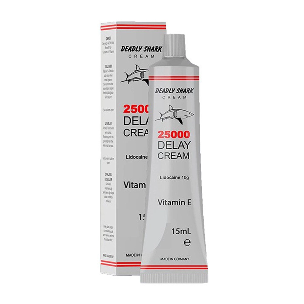 Deadly Shark Delay 25000 Geciktirici Krem