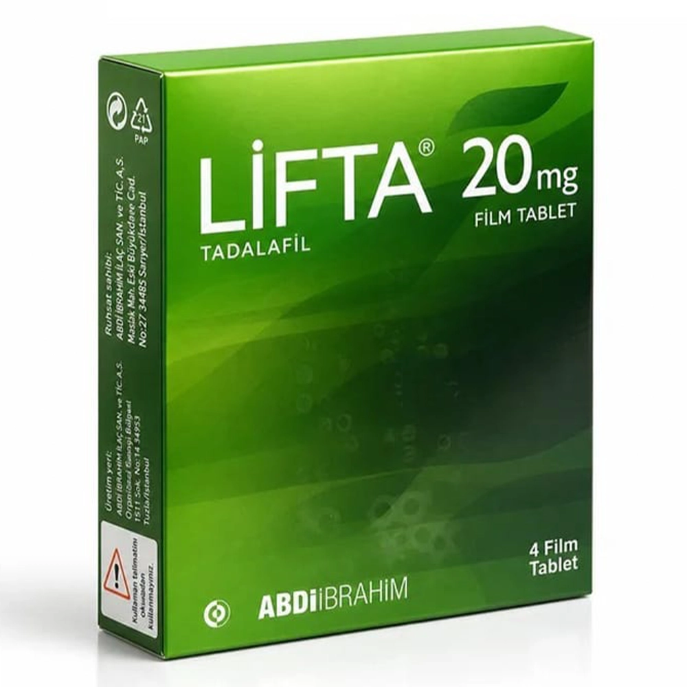 Lifta 20 mg 4 Tablet