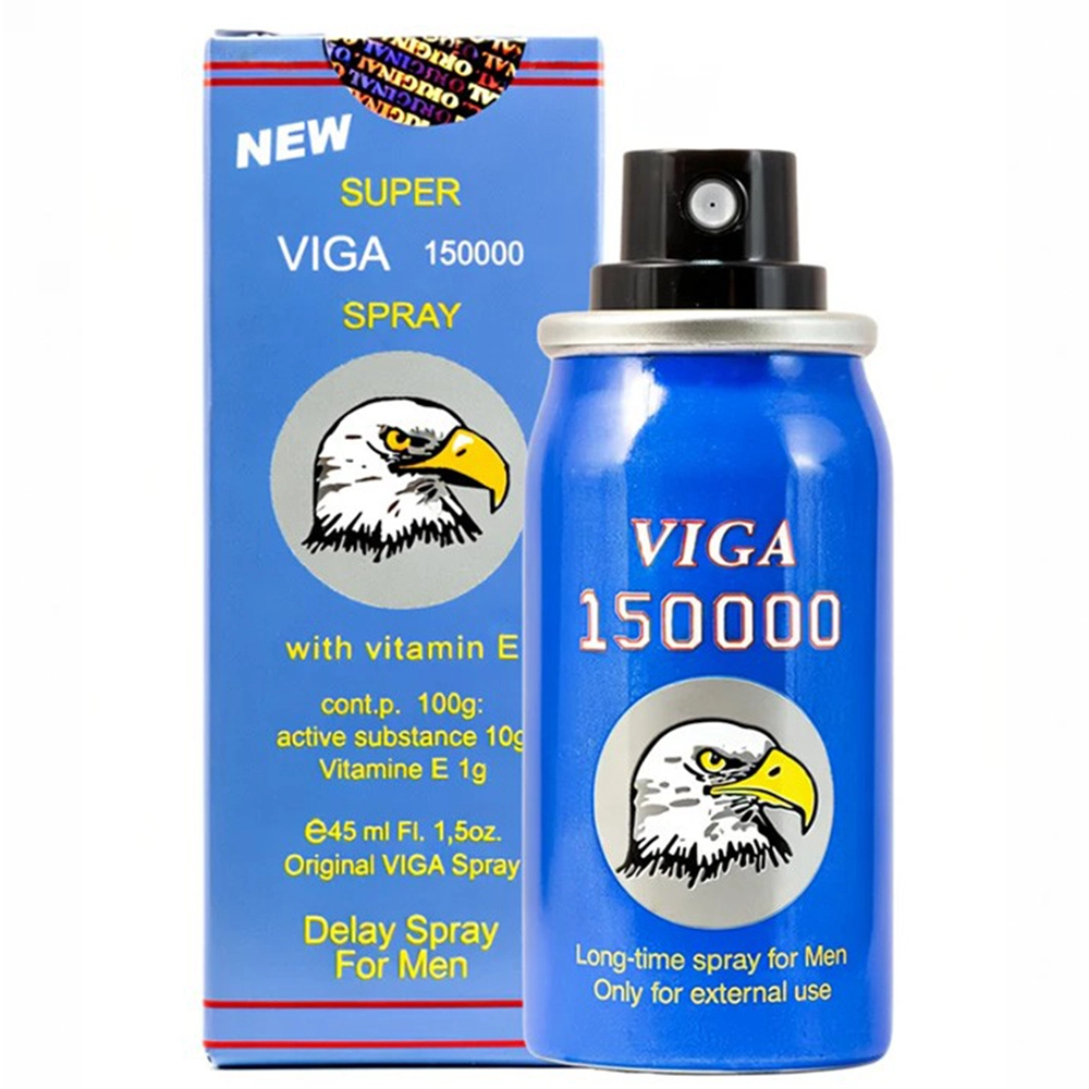 New Super Viga 150000 Geciktirici Sprey With Vitamin E