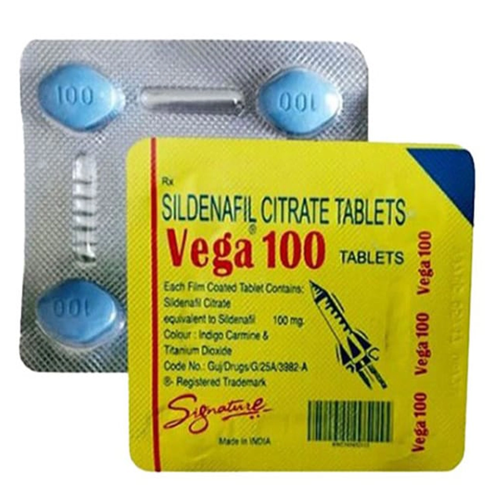 Vega 100 mg 4 Tablet