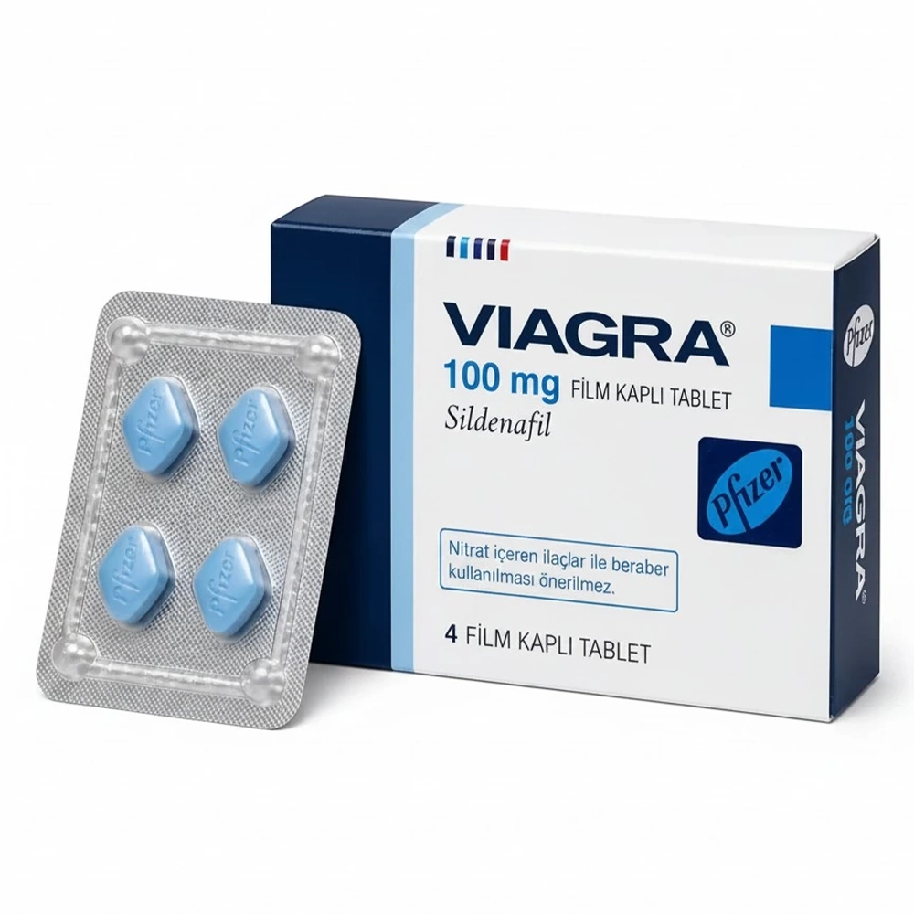 Viagra 100 mg 4 Tablet